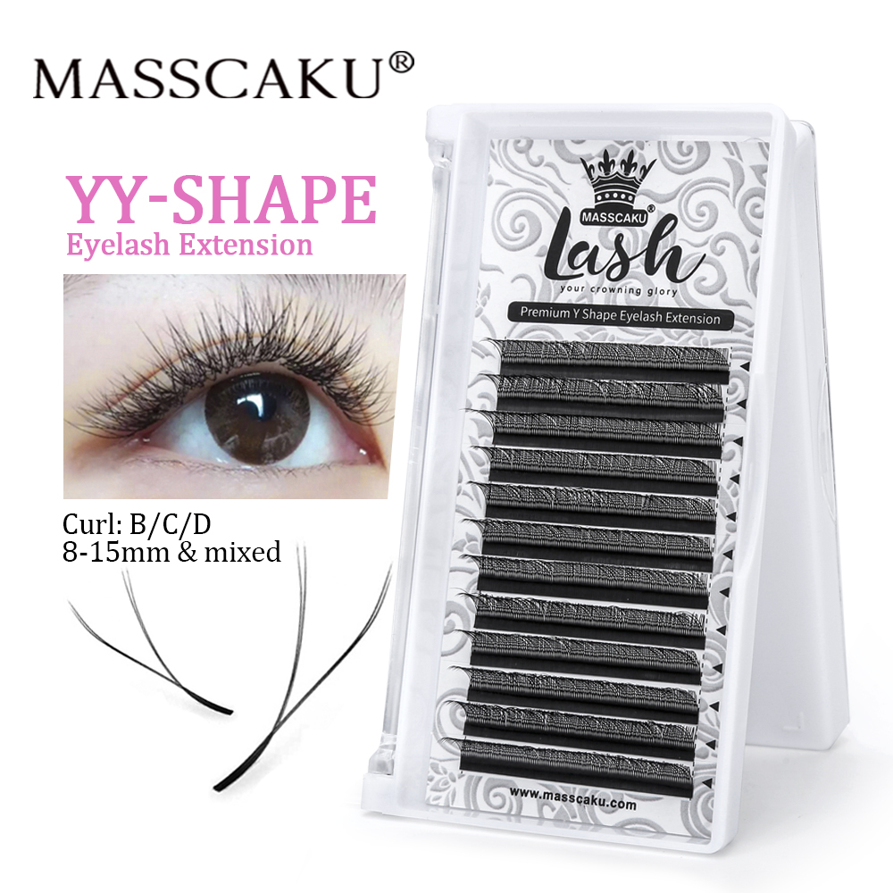 Eyelash Extension Yy - Hot Selling Masscaku YY Shape Eyelash