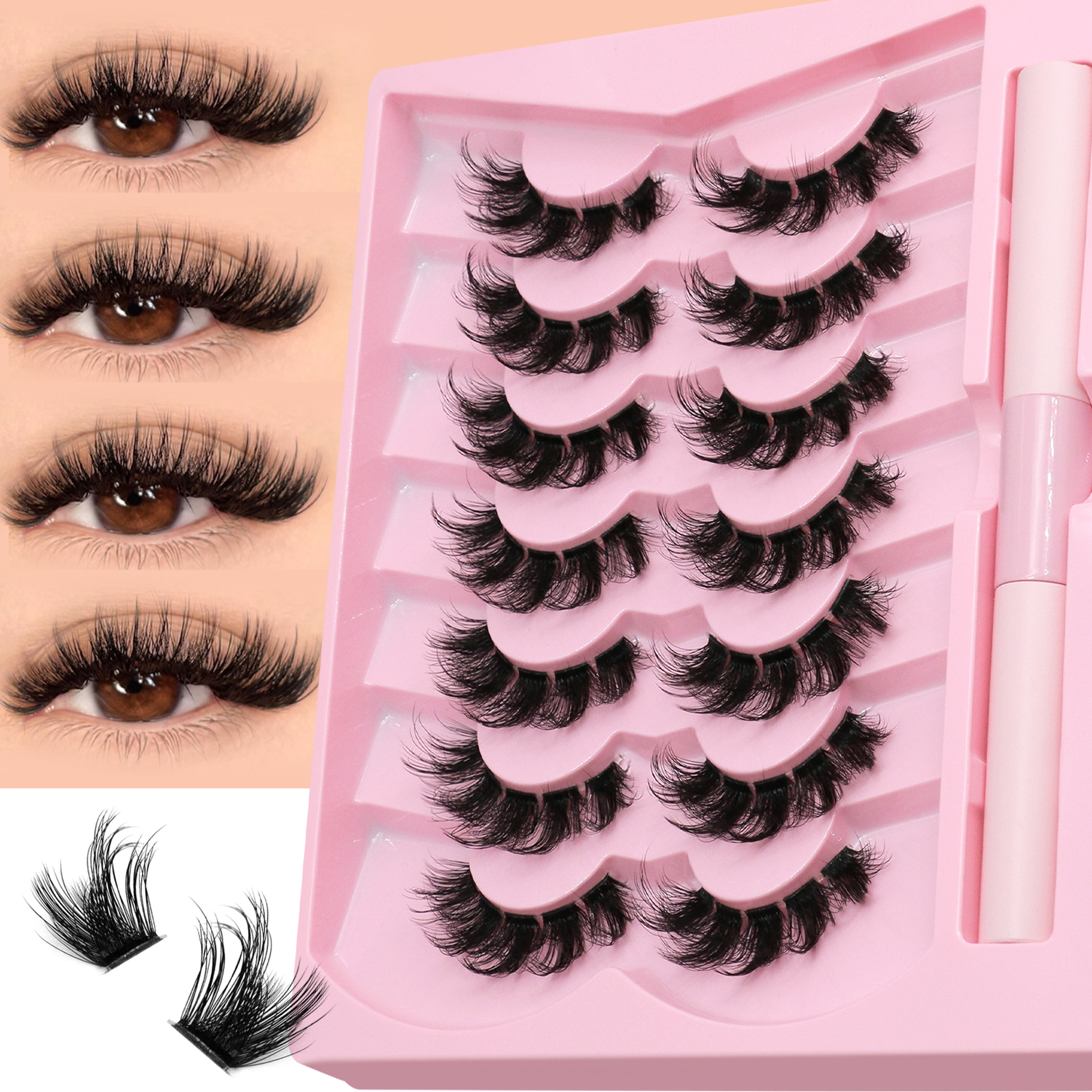 DIY lash clusters set Extensio – Eyelash Extension Cat Eye Bewertung und Preis
