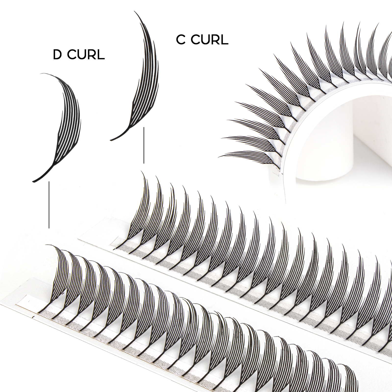 Befer Beauty Anime Lashes 240  – Eyelash Extension Cat Eye Bewertung und Preis
