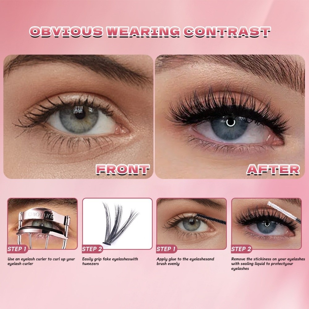 8-16mm Length False Eyelashes  – Eyelash Extension Natural Look Bewertung und Preis