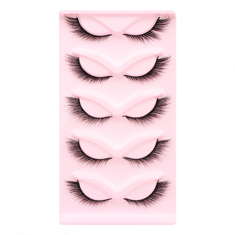 5 Pairs Fluffy False Eyealshes – Eyelash Extension Cat Eye Bewertung und Preis