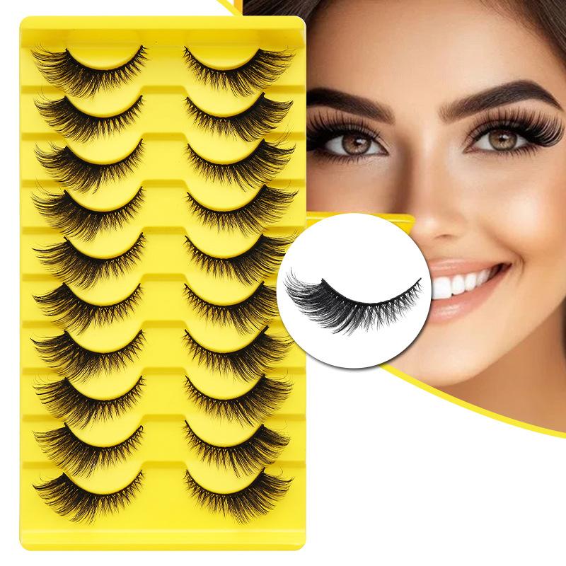 10 Pairs Eye Eyelashes 5D Fluf – Eyelash Extension Cat Eye Bewertung und Preis