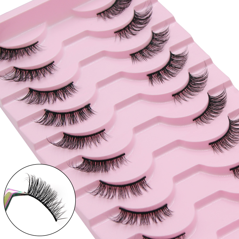 Moonlily 10 Pairs Half Eyelash – Eyelash Extension Cat Eye Bewertung und Preis