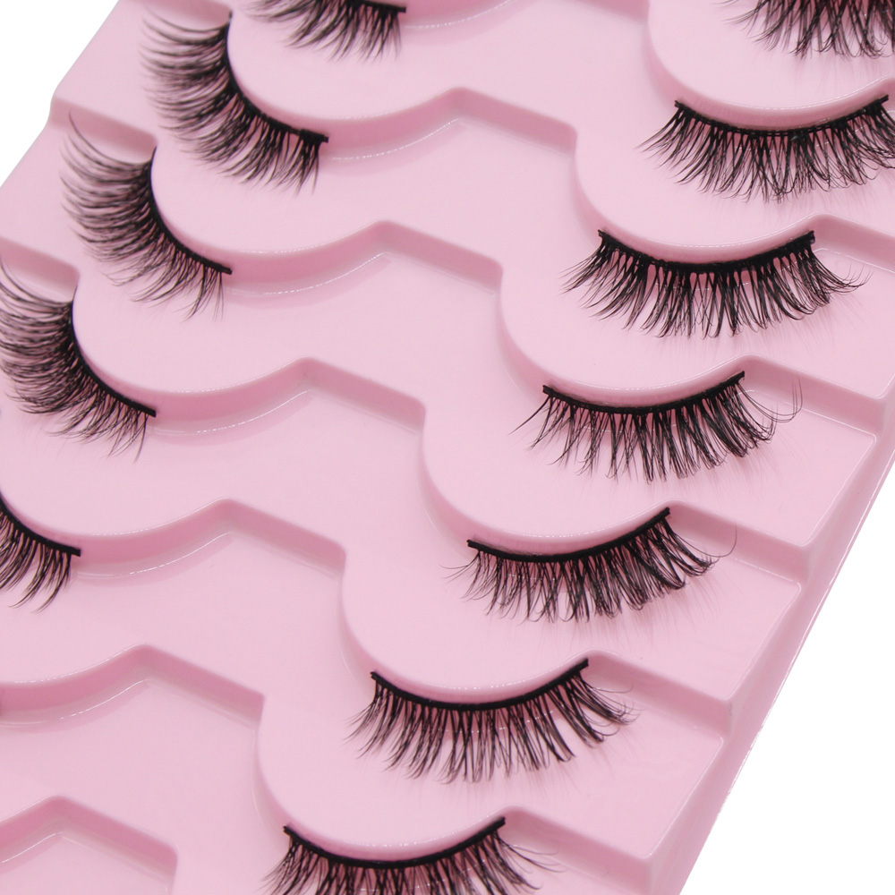 Moonlily 10 Pairs Half Eyelash – Eyelash Extension Cat Eye Bewertung und Preis