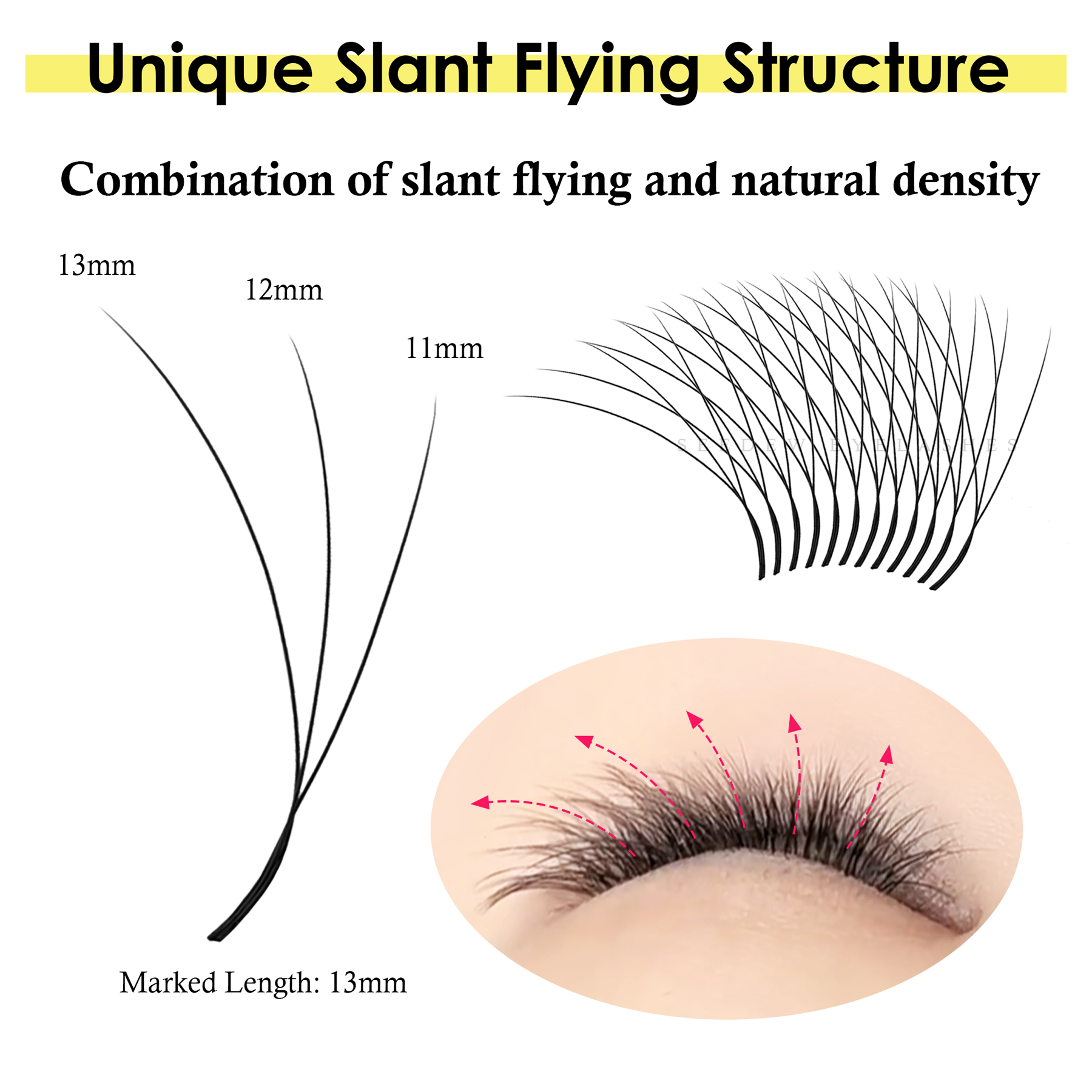 SEEDEW Fox 3D 4D Eyelash Exten – Eyelash Extension Cat Eye Bewertung und Preis