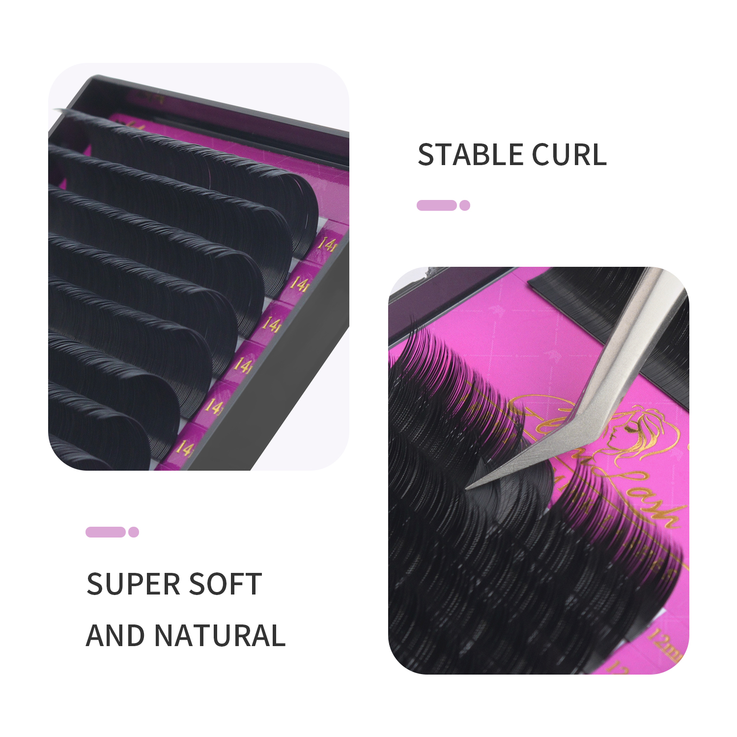 GLAMLASH 16Rows Premium Sable  – Eyelash Extension Single Lash Bewertung und Preis