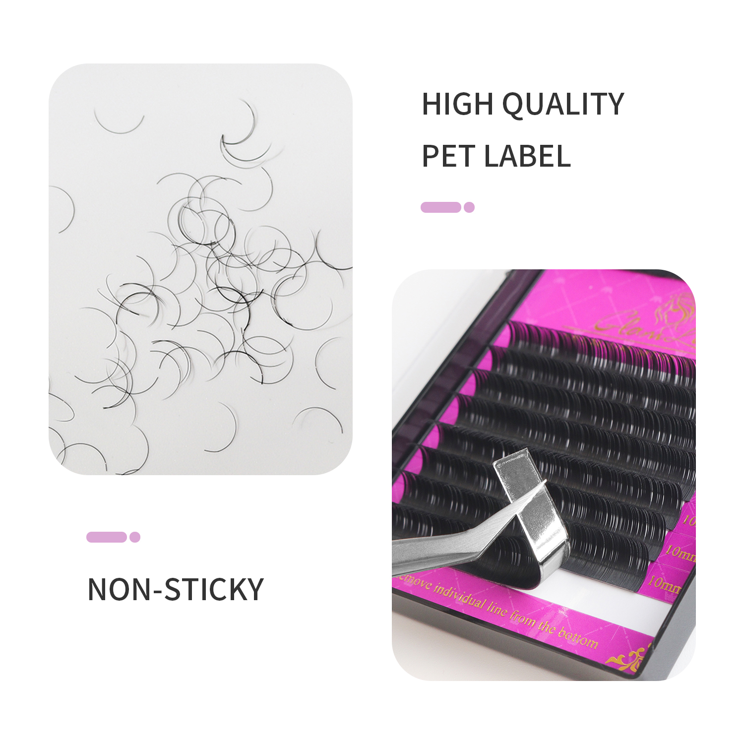 GLAMLASH 16Rows Premium Sable  – Eyelash Extension Single Lash Bewertung und Preis