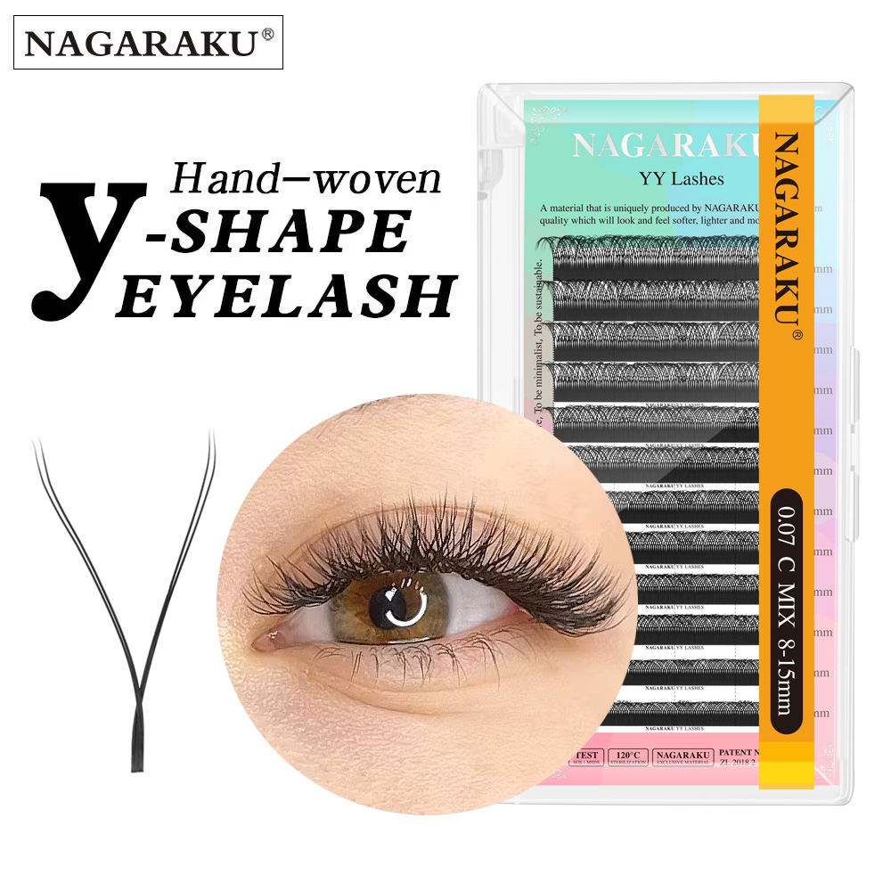 NAGARAKU YY Shape Hand Woven P – Eyelash Extension Yy Bewertung und Preis