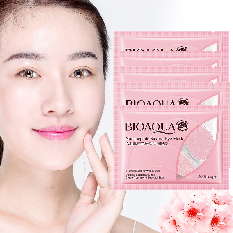 10Pcs=5Pairs Nonapeptide Sakur – Eye Pad Collagen Bewertung und Preis