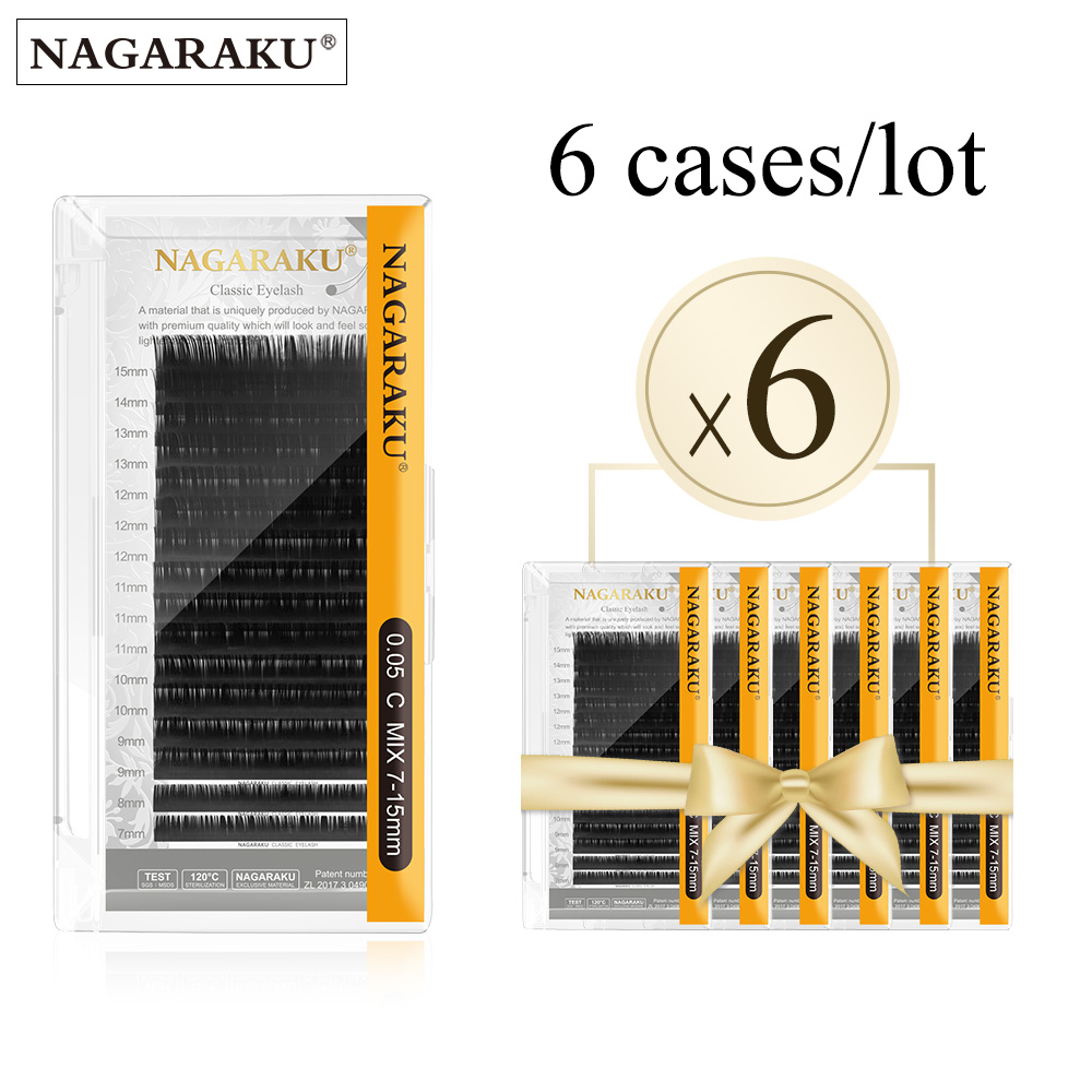 NAGARAKU 6 Cases Classic Mix E – Eyelash Extension Yy Bewertung und Preis