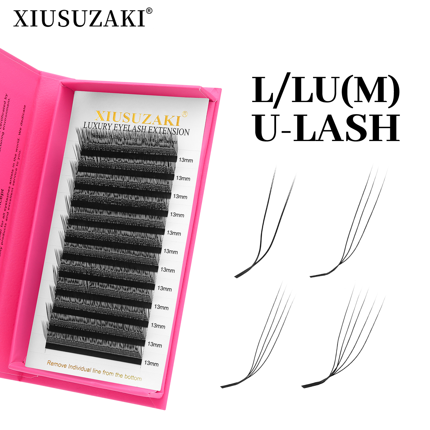 XIUSUZAKI L/LU/M Curl U/W Lash – Eyelash Extension Yy Bewertung und Preis