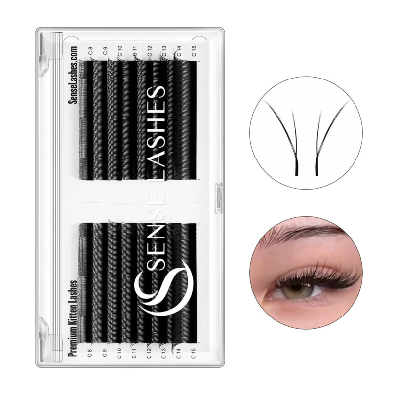 SENSE LASHES Fox YY Shape Eyel – Eyelash Extension Yy Bewertung und Preis