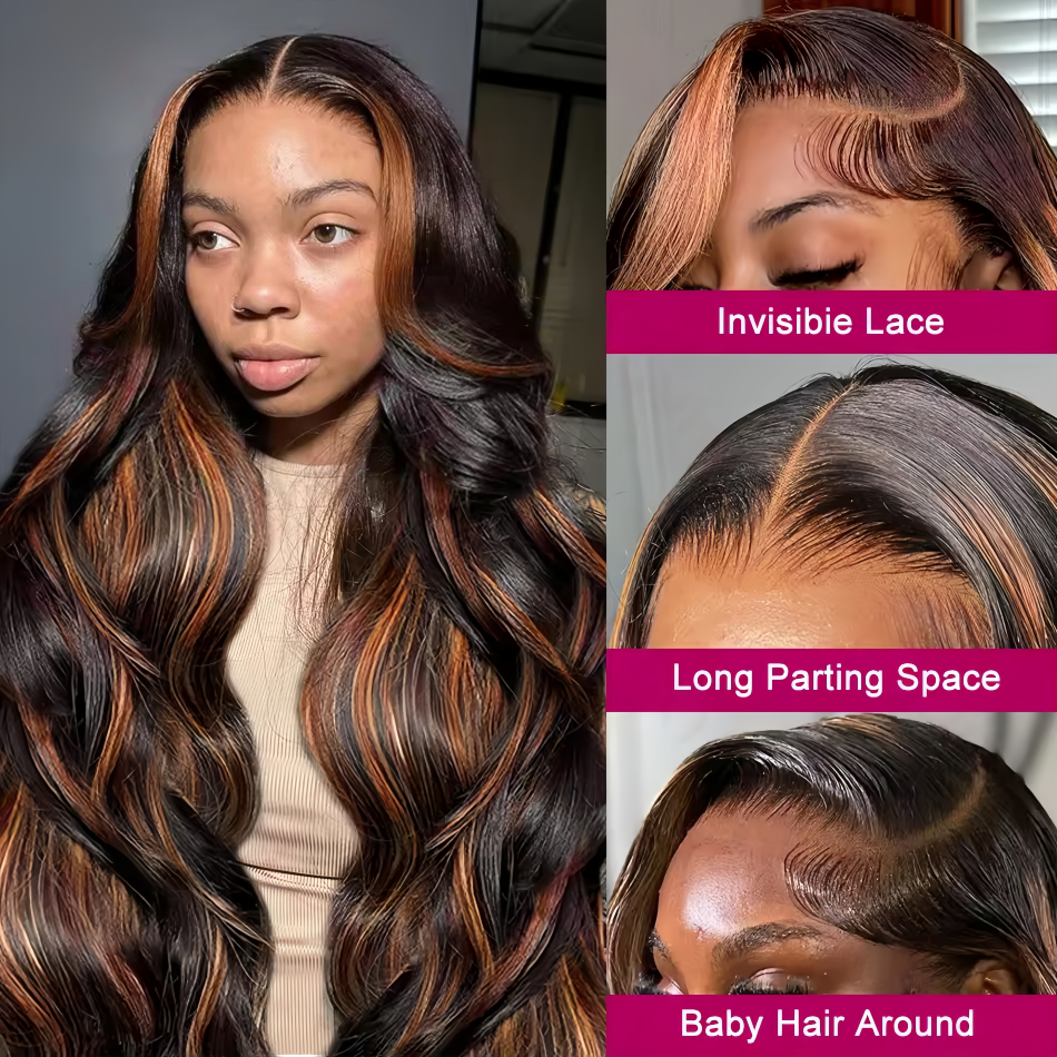 Highlight Body Wave 13x6 HD Om – Eyelash Extension Natural Look Bewertung und Preis
