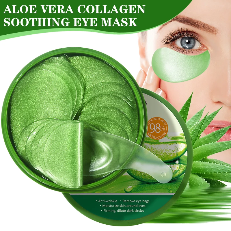 60pcs Aloe Vera Collagen Eye M – Eye Pad Collagen Bewertung und Preis