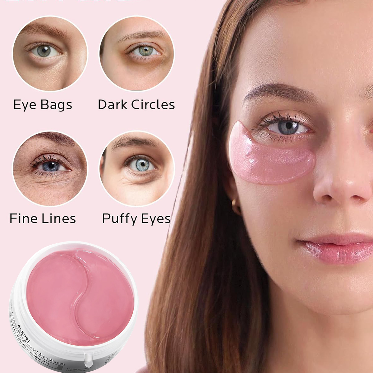 BARUBT Collagen Hydrogel Firms – Eye Pad Collagen Bewertung und Preis