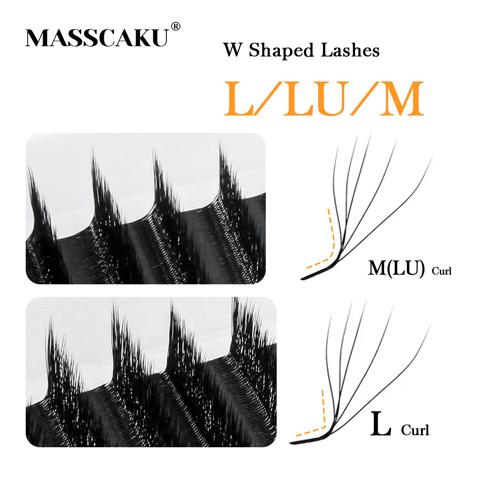 MASSCAKU L LU M Curl YY/W Shap – Eyelash Extension Yy Bewertung und Preis