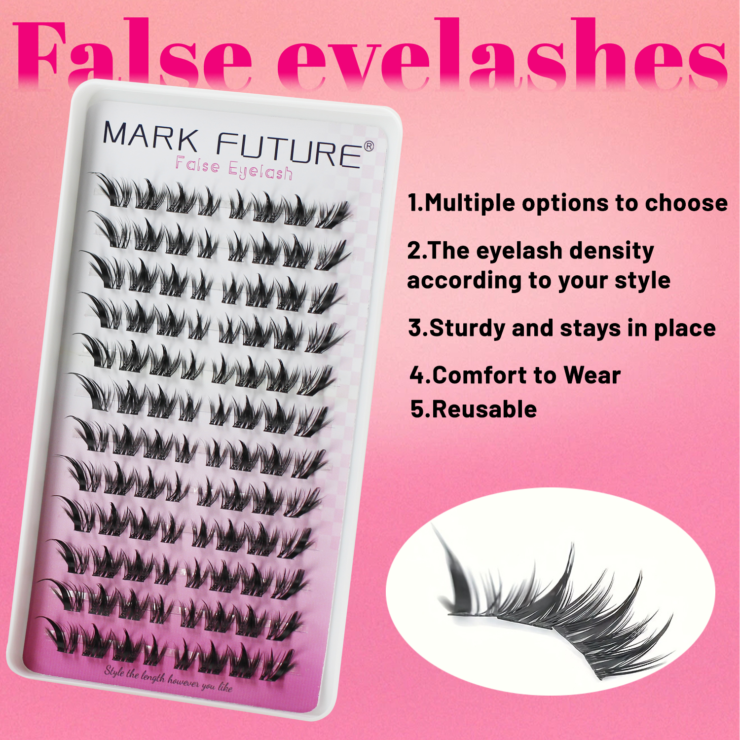 192 Pieces of False Eyelashes, – Eyelash Extension Cat Eye Bewertung und Preis