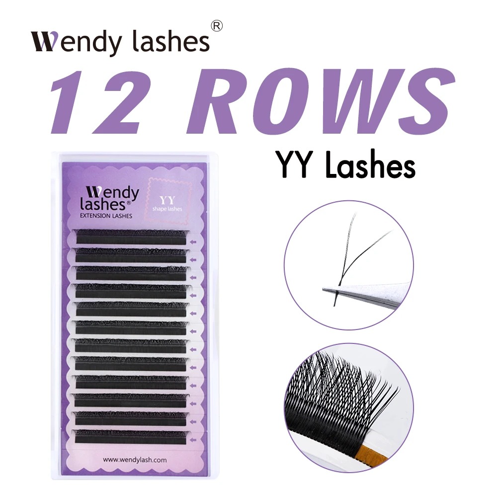 WENDY 2D YY Shape C/D Curl Eya – Eyelash Extension Yy Bewertung und Preis