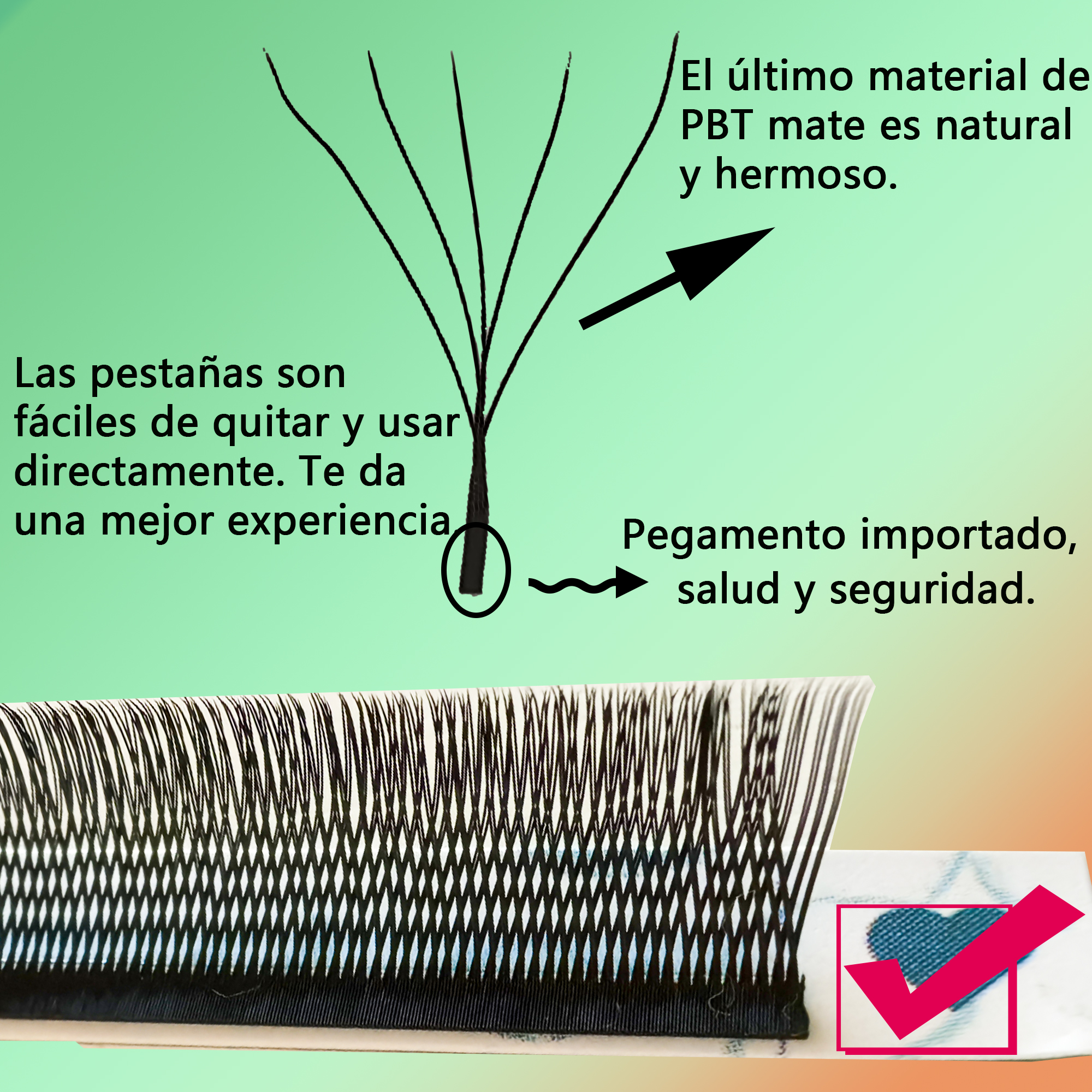 Tbestt U Shaped 4D 5DW Eyelash – Eyelash Extension Yy Bewertung und Preis