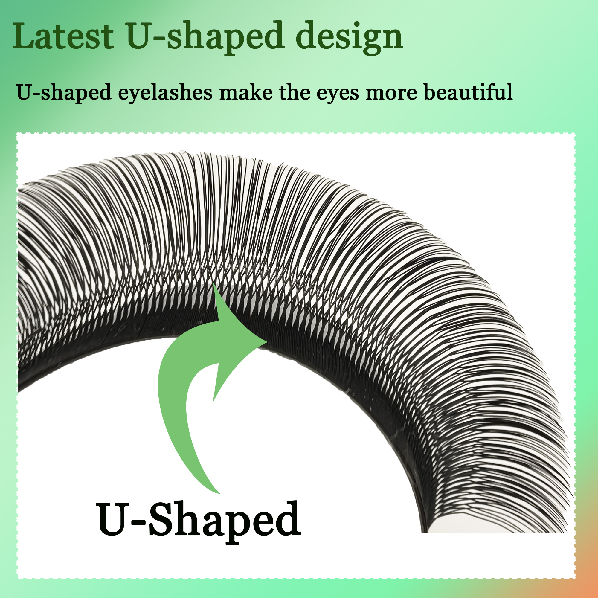 Tbestt U Shaped 4D 5DW Eyelash – Eyelash Extension Yy Bewertung und Preis