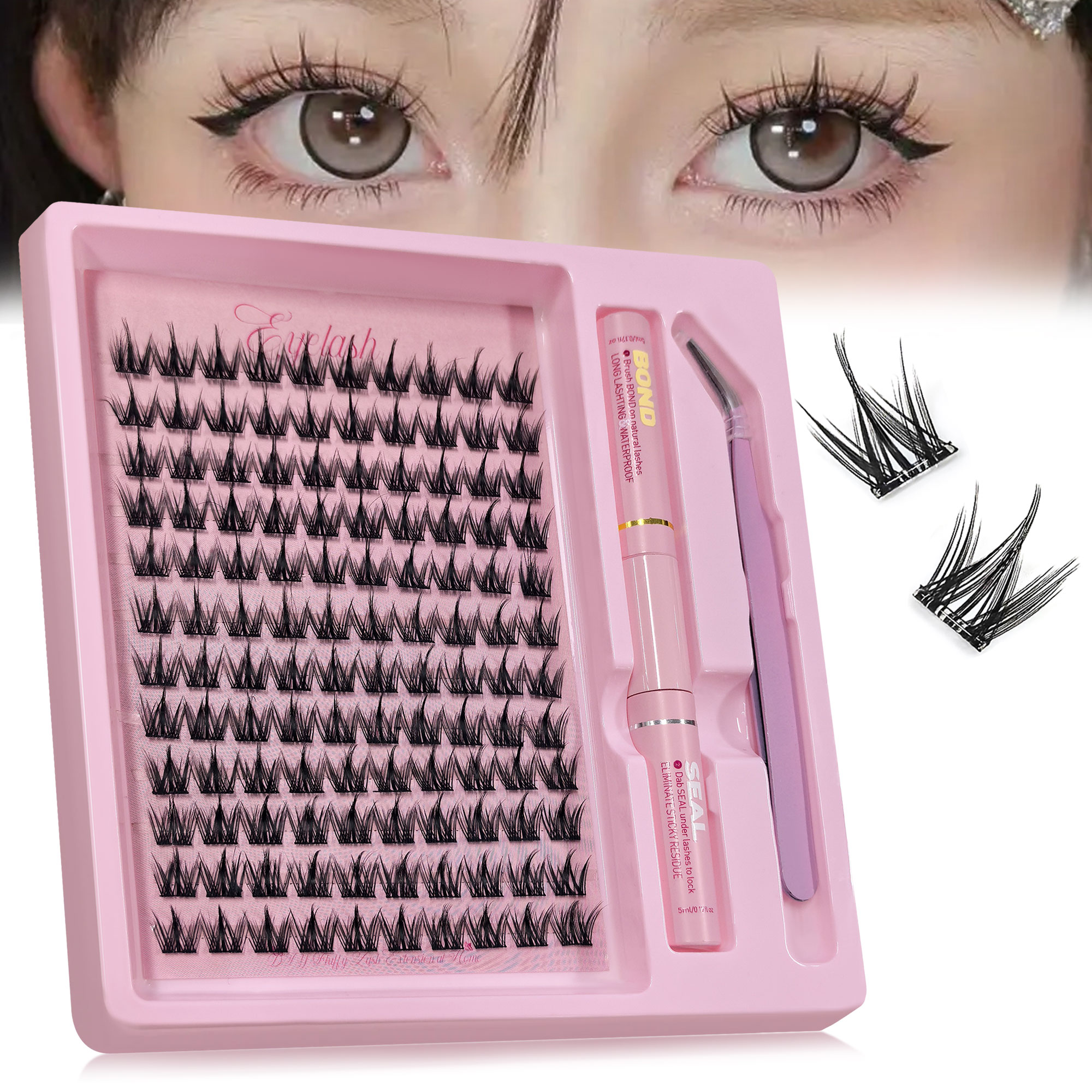 120 Clusters DIY Eyelash Exten – Eyelash Extension Cat Eye Bewertung und Preis