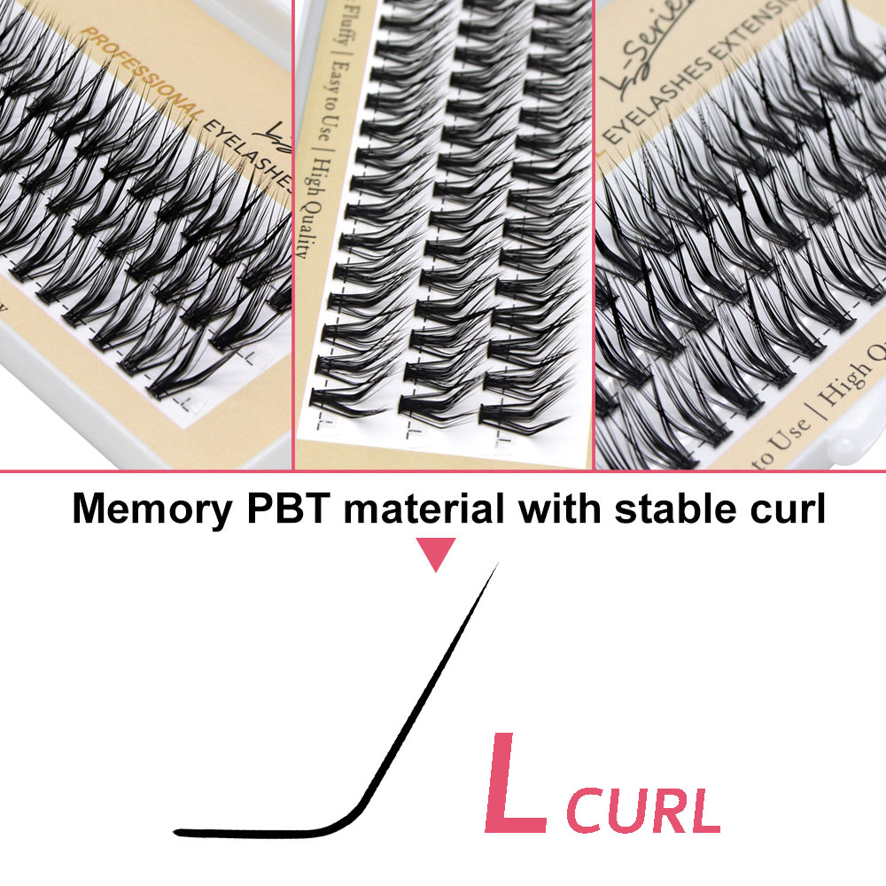 60pcs 30D C/D/L Curl Cluster E – Eyelash Extension Cat Eye Bewertung und Preis