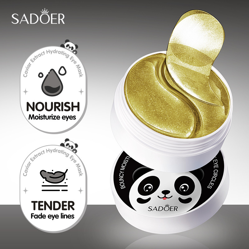 60pcs SADOER Crystal Collagen  – Eye Pad Collagen Bewertung und Preis