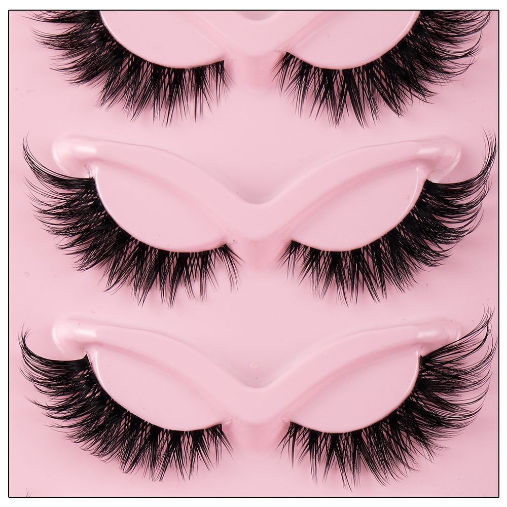 5 Pairs Cat Eye Lashes Faux Mi – Eyelash Extension Cat Eye Bewertung und Preis