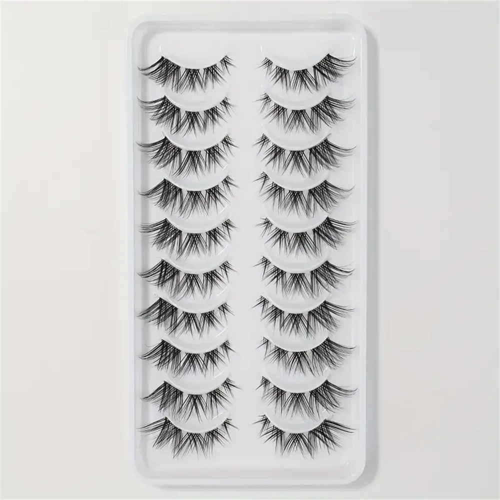 10 Pairs False Eyelashes Clust – Eyelash Extension Cat Eye Bewertung und Preis