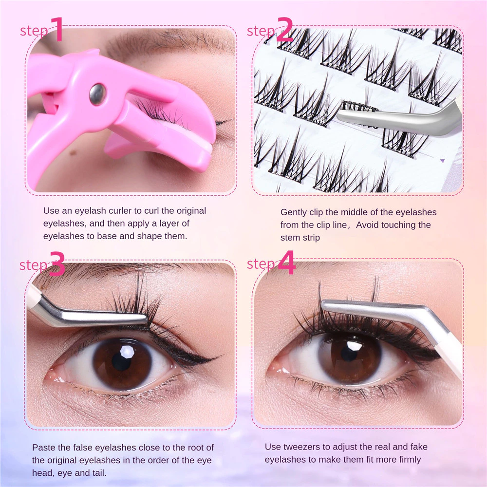 10 Rows Of Large Capacity Glue – Eyelash Extension Single Lash Bewertung und Preis