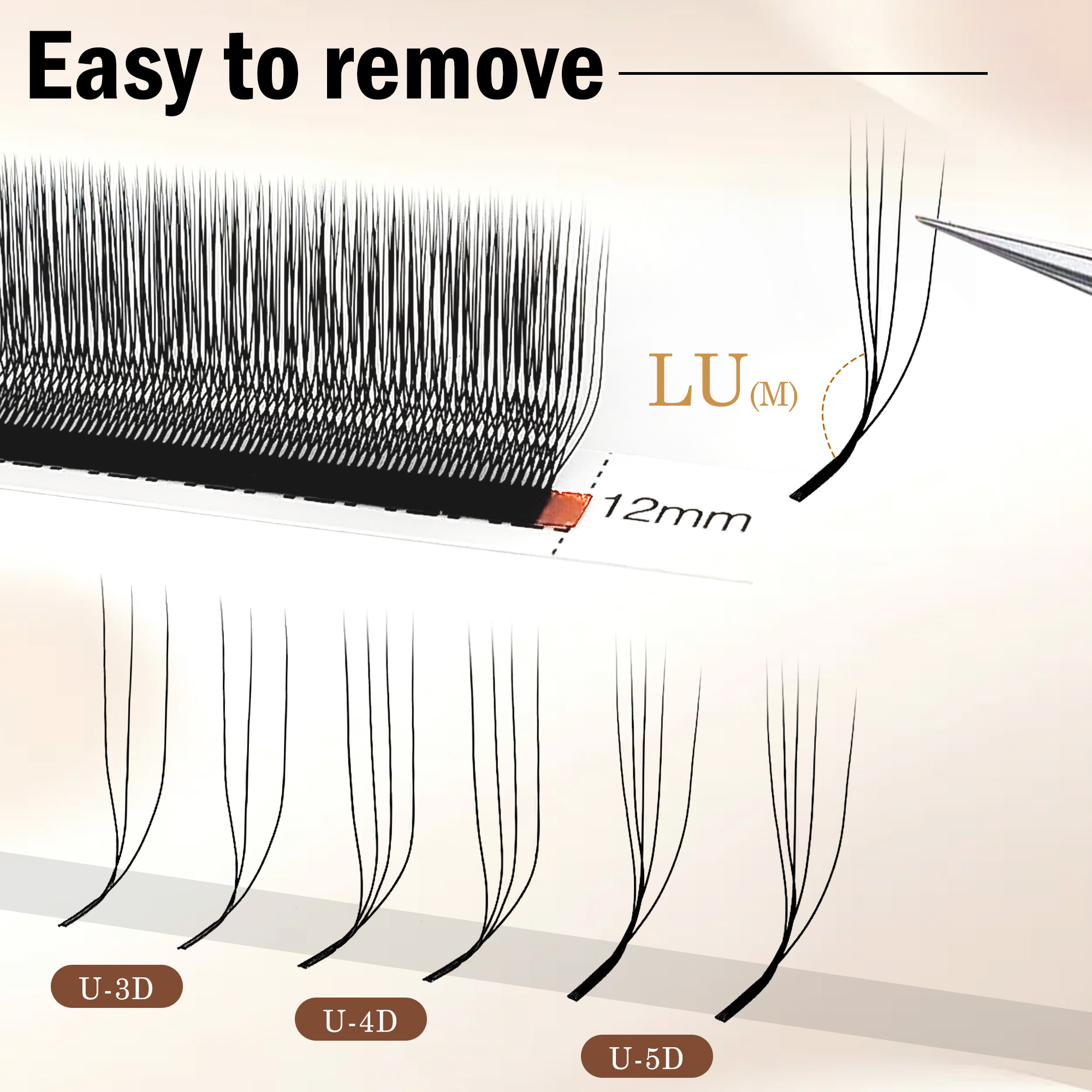 CoMango 3D 4D 5D U Shaped LU C – Eyelash Extension Yy Bewertung und Preis