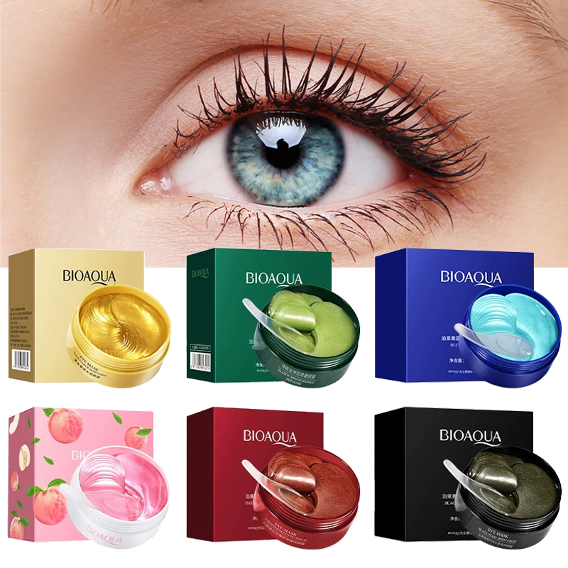 60pcs BIOAQUA Crystal Collagen – Eye Pad Collagen Bewertung und Preis