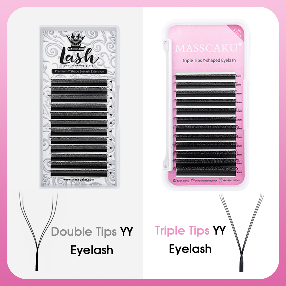 Hot Selling Masscaku YY Shape  – Eyelash Extension Yy Bewertung und Preis