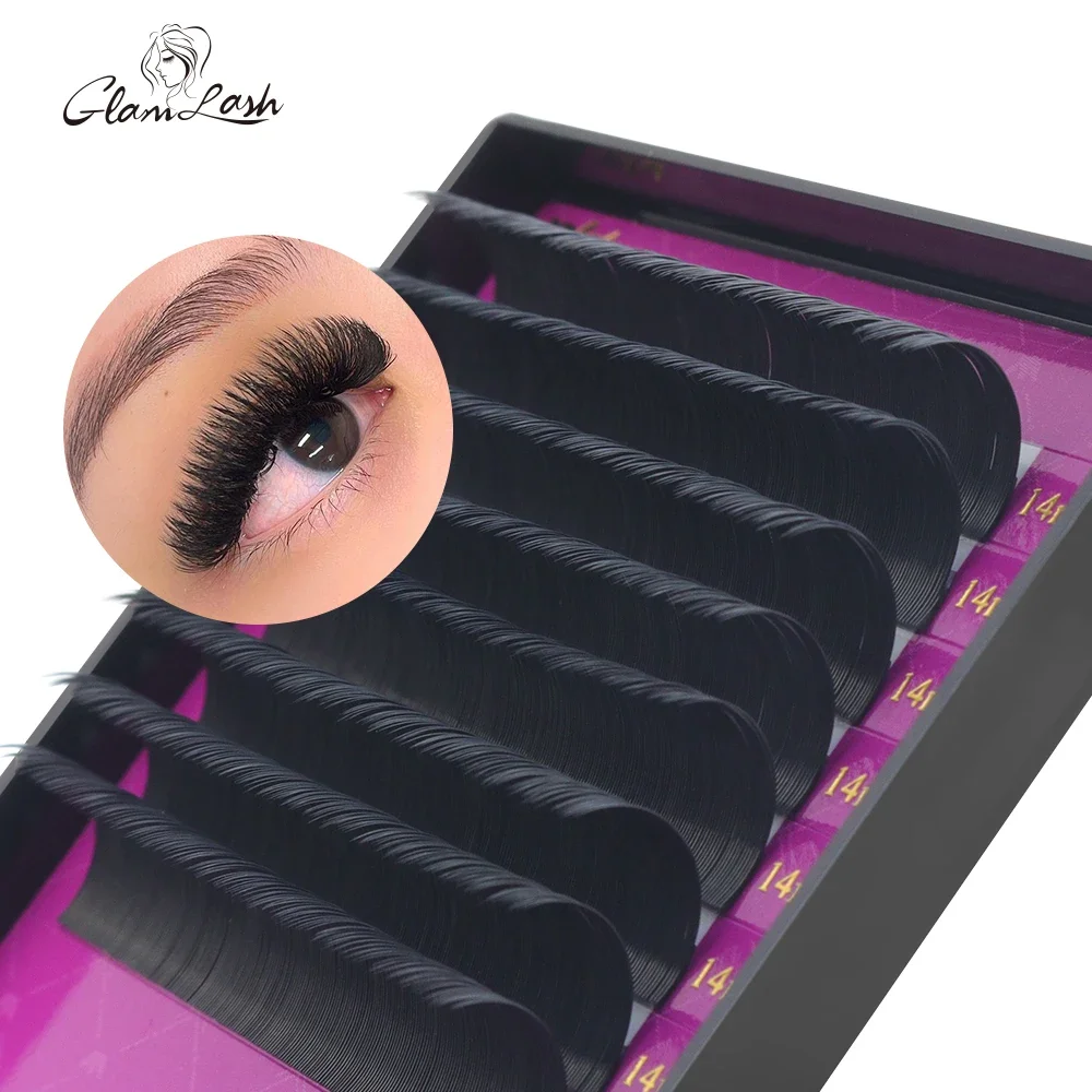 GLAMLASH Wholesale 16Rows BCCC – Eyelash Extension Single Lash Bewertung und Preis