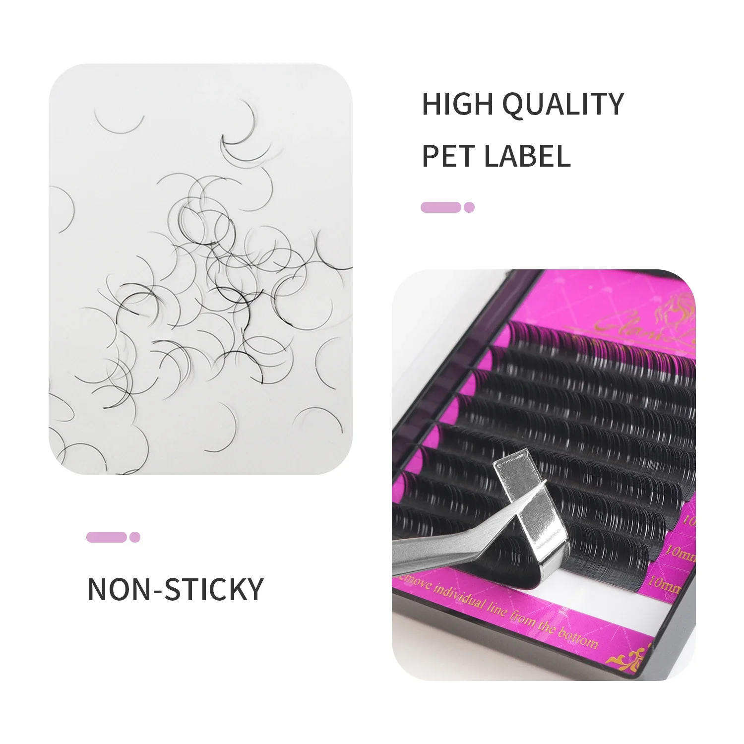 GLAMLASH Wholesale 16Rows BCCC – Eyelash Extension Single Lash Bewertung und Preis