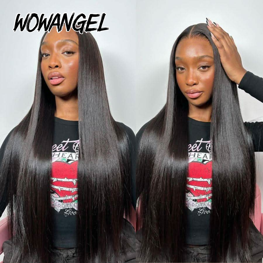 WOWANGEL Straight Lace Front W – Eyelash Extension Natural Look Bewertung und Preis