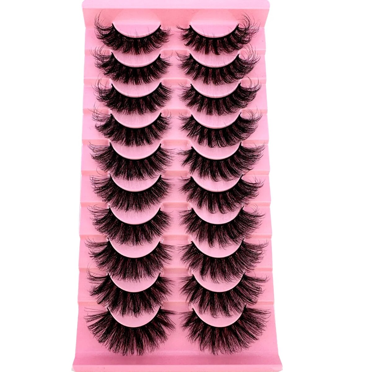 NEW 10 Pairs Cat Eye Lashes Fl – Eyelash Extension Cat Eye Bewertung und Preis
