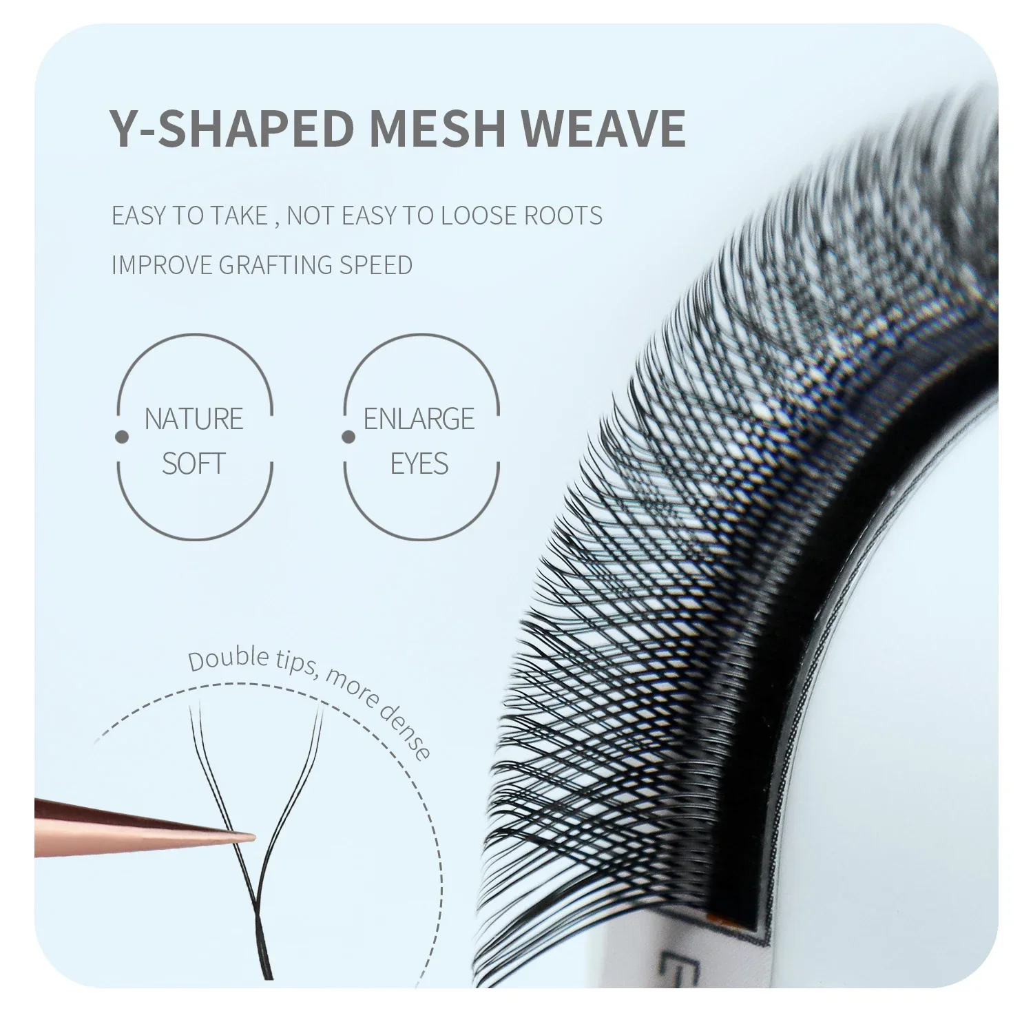 ANNAFRIS Brown W Shape Lash Ex – Eyelash Extension Yy Bewertung und Preis