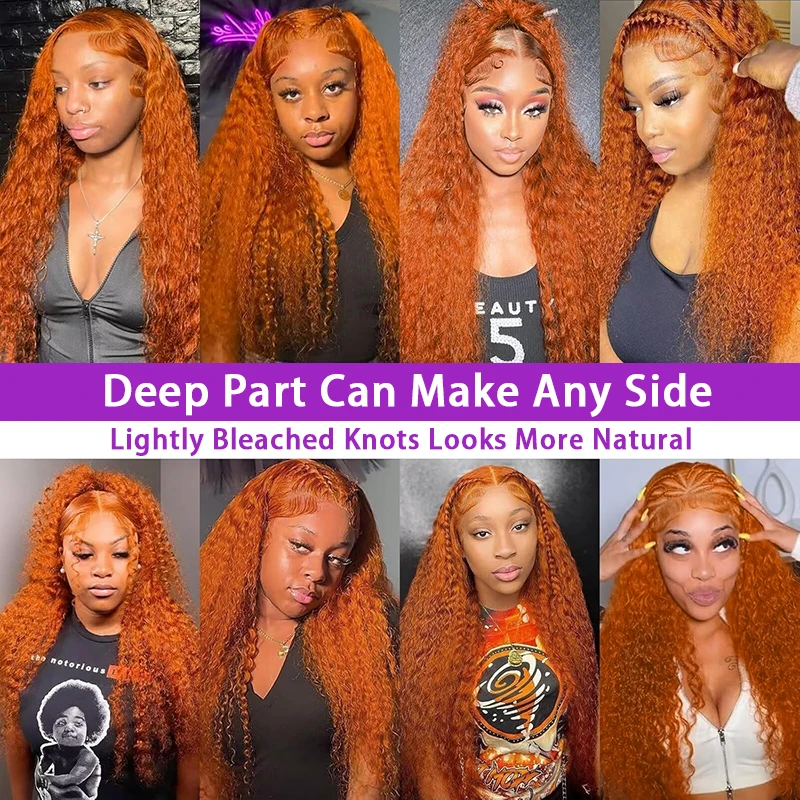 13x6 Ginger Orange Deep Wave L – Eyelash Extension Natural Look Bewertung und Preis