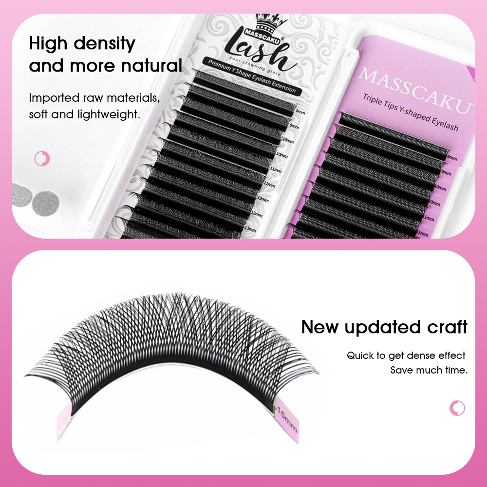 MASSCAKU Hot Selling Natural P – Eyelash Extension Yy Bewertung und Preis