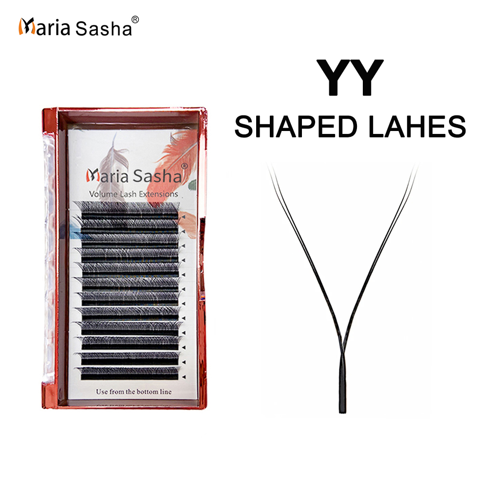 MARIA YY Shaped Eyelashes Clus – Eyelash Extension Yy Bewertung und Preis