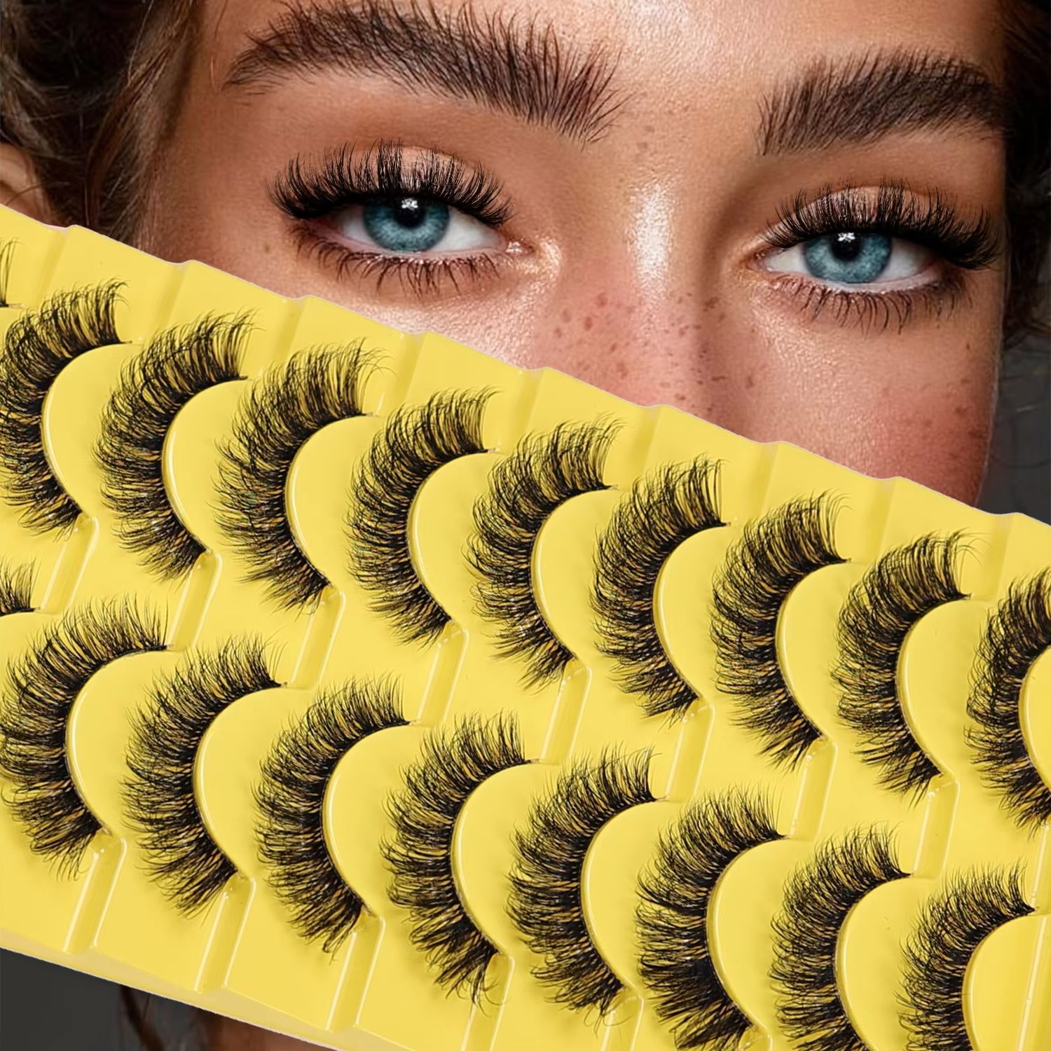 10 Pairs Clear Band Eyelashes  – Eyelash Extension Cat Eye Bewertung und Preis