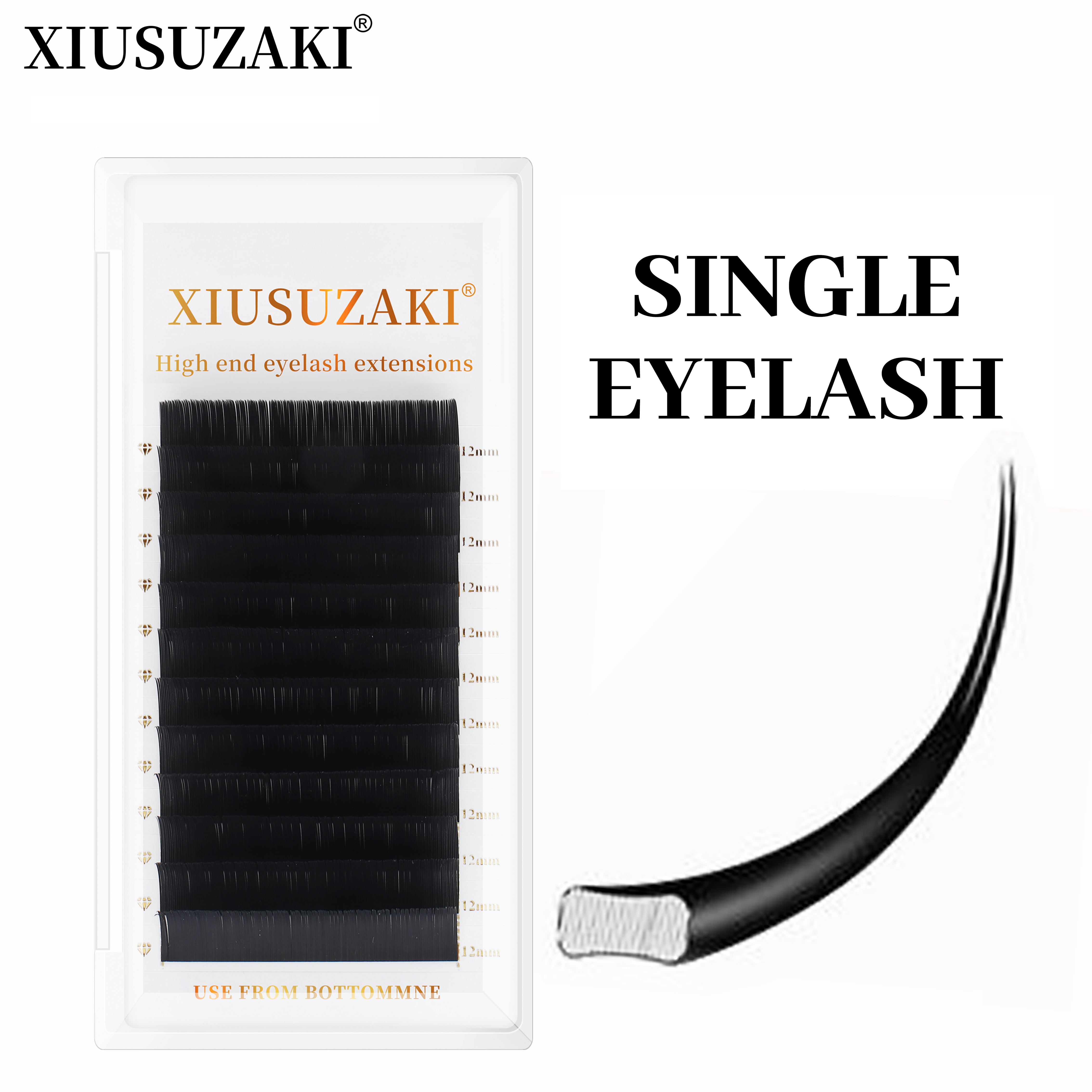 XIUSUZAKI Flat Ellipse Eyelash – Eyelash Extension Yy Bewertung und Preis