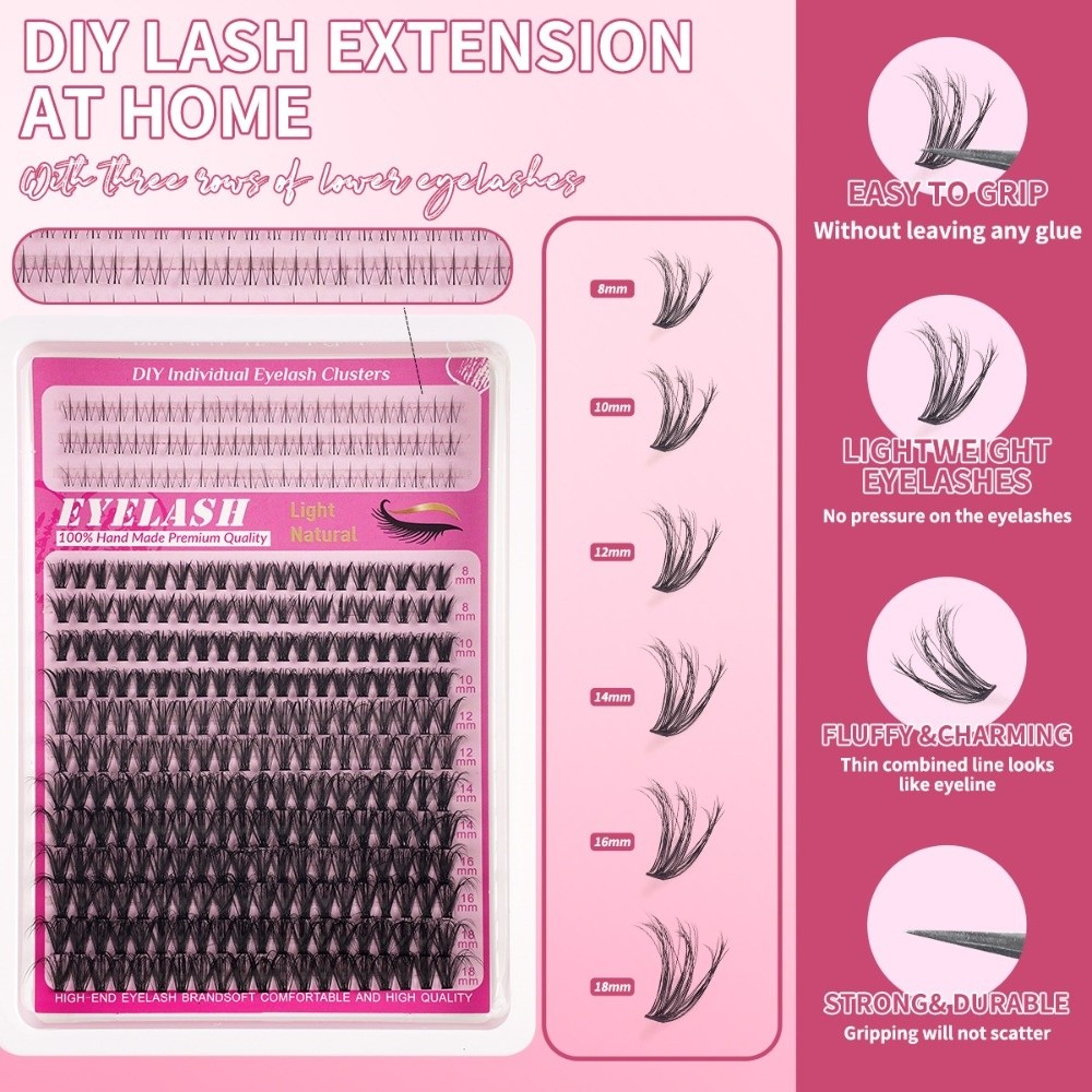 8-18mm Length False Eyelashes  – Eyelash Extension Natural Look Bewertung und Preis