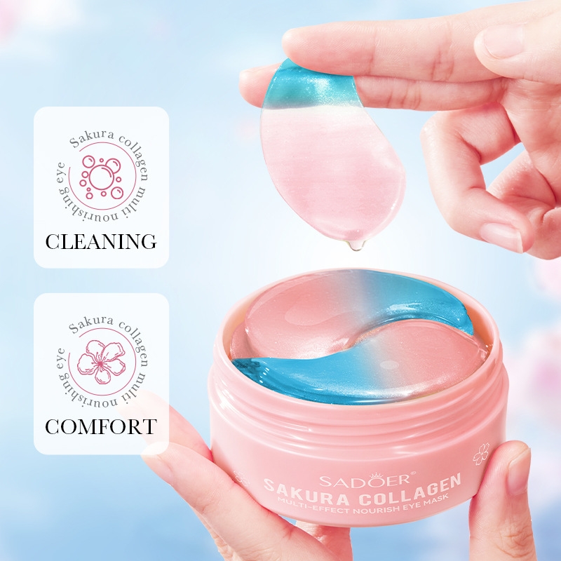 60Pcs Sakura Collagen Multi-Ef – Eye Pad Collagen Bewertung und Preis