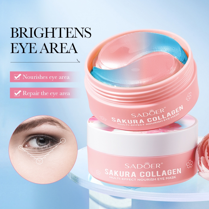 60Pcs Sakura Collagen Multi-Ef – Eye Pad Collagen Bewertung und Preis