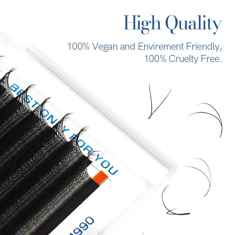16 ros YY Shape Lashes Extensi – Eyelash Extension Yy Bewertung und Preis