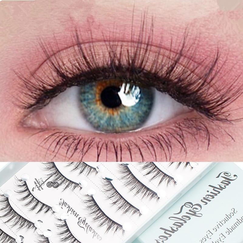 10 Pairs Natural Long Wispy Ca – Eyelash Extension Cat Eye Bewertung und Preis