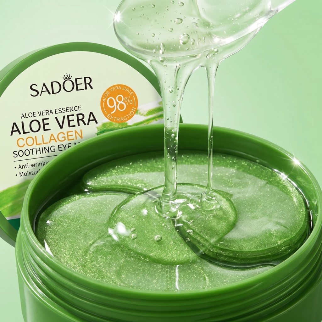 60pcs Aloe Vera Collagen Eye M – Eye Pad Collagen Bewertung und Preis