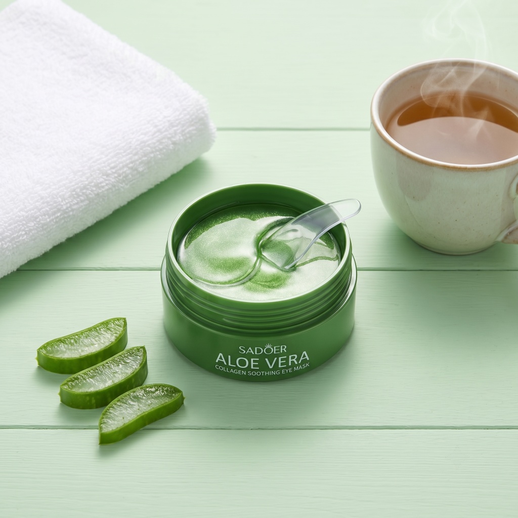 60pcs Aloe Vera Collagen Eye M – Eye Pad Collagen Bewertung und Preis